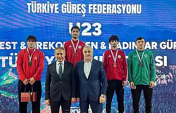 U23 Türkiye Güreş Şampiyonası'nda Ağrı imzası