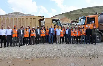 Vali Bozkurt Diyadin'de çeşitli incelemelerde bulundu