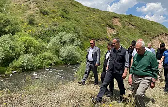 Vali Bozkurt Eleşkirt'te yatırım ve turizm projelerini yerinde inceledi
