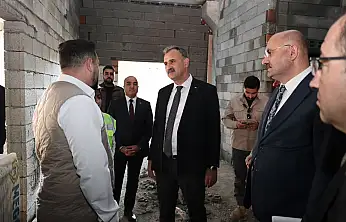 Vali Bozkurt, Sporcu Fabrikası'nın son durumunu inceledi
