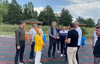 Vali Bozkurt TRT Park'taki yenileme çalışmalarını yerinde inceledi