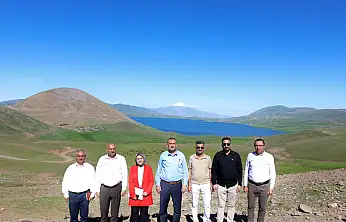 Vali Önder Bozkurt Balık Gölü Festivali öncesi hazırlıkları yerinde inceledi