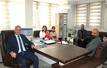 Yöntem Koleji'nden Doğubayazıt İlçe Milli Eğitim Müdürlüğü'ne ziyaret