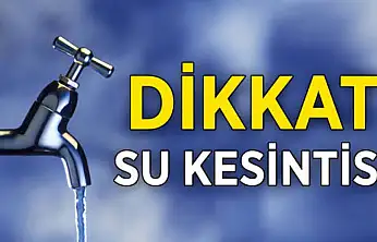 Yüzüncü Yıl Mahallesi'nde su kesintisi: Ekipler onarım için sahada