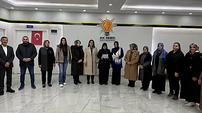 Ağrı'da AK Parti Kadın Kolları'ndan 'şiddete sıfır tolerans' mesajı