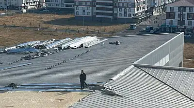 Ağrı'da hastane kışa hazırlanıyor