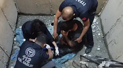 Ağrı'da inşaatın asansör boşluğuna düşen işçi yaralandı