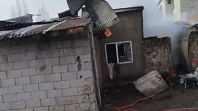 Ağrı'da kazan patlaması mahallede paniğe neden oldu