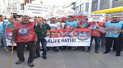 Ağrı'da Memur-Sen'den 'Gelirde Adalet, Ücrette Denge' eylemi