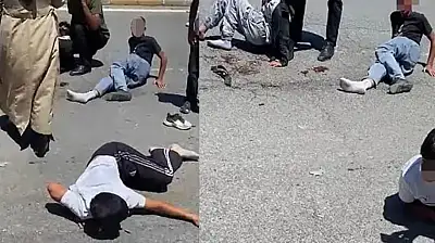 Ağrı'da otomobil bisikletli 3 çocuğa çarparak kaçtı! Çocukların durumu ağır