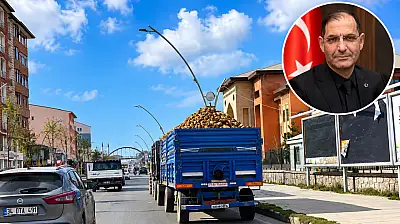 Ağrı'da pancar yüklü traktörler tehlike saçıyor! Çetin'den acil önlem çağrısı