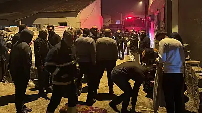 Ağrı'da sobadan çıkan yangın, vatandaşları tedirgin etti