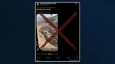 Ağrı Dağı'nda Nuh'un Gemisi bulundu iddiasının gerçeği ortaya çıktı
