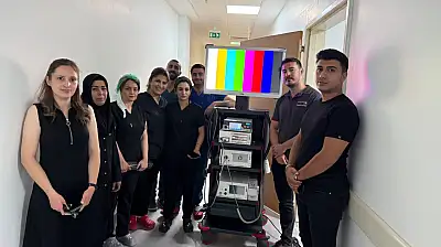 Ağrı Eğitim ve Araştırma Hastanesine yeni laparoskopi cihazı kazandırıldı