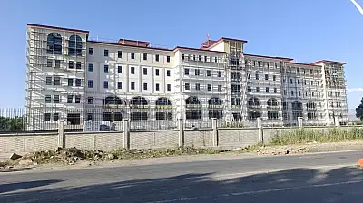 Ağrı Emniyet Müdürlüğü yeni hizmet binasında sona doğru