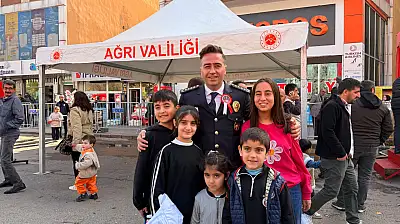 Ağrı halkından Emniyet Müdürü Öndere büyük ilgi