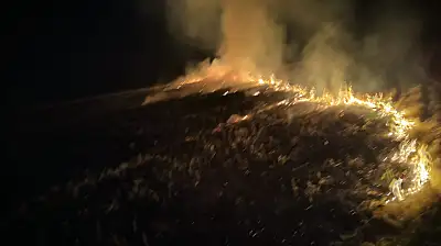 Ağrı'nın köylerinde alevler yükselmeye başladı