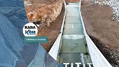 Ağrı Patnos'ta Yeşilhisar Göleti'nde su tutulmaya başlandı