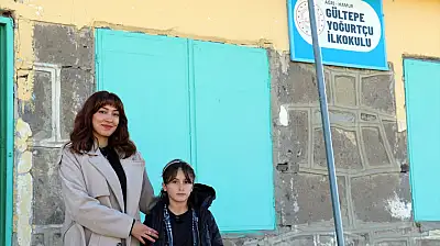 Ağrıda tek öğrencilik sınıfta yazılan sıcacık eğitim hikayesi