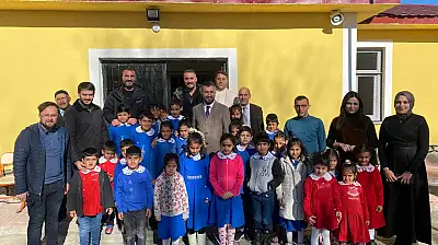 AK Parti Ağrı İl Başkanı Yıldız'dan 24 Kasım Öğretmenler Günü ziyareti