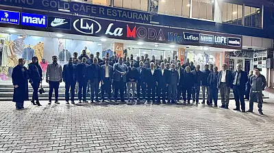 AK Parti heyeti, Doğubayazıt'ta mahalle ve köy başkanlarıyla bir araya geldi