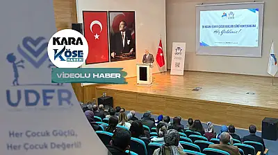 Çocukların hukuki ve psikolojik hakları Ağrı'daki konferansta ele alındı