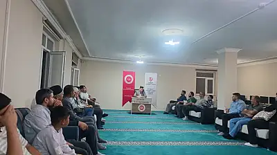 Diyadin'de 'Anla&Yaşa' sohbetlerinde bu defa insani değerler konuşuldu