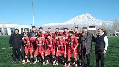 Doğubayazıt FK, Dersim Spor karşısında 3 puanı kaptı