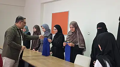 Doğubayazıt'ta hafız adaylarına tatil öncesi moral buluşması