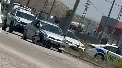 Doğubayazıt'ta korkutan kaza: Motosiklet sürücüsü ağır yaralandı