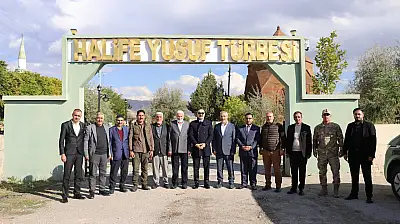 Doğubayazıt'ta türbe önündeki otopark tamamlandı