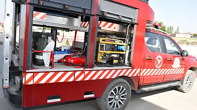 Doğubayazıt'ta Yeni Arama Kurtarma Aracı göreve başladı