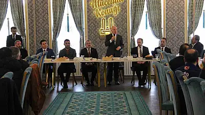 Erzurum'da Ramazan öncesi anlamlı buluşma