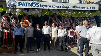 Gölcük'te Patnoslular Derneği açıldı