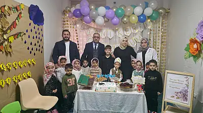 Minik öğrencinin Kur'an sevinci paylaşıladı