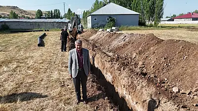 Patnos'ta 3 kilometrelik altyapı çalışması başladı