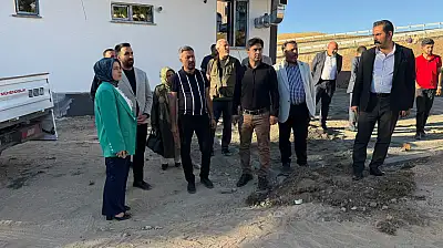 Taşlıçay'a değer katacak balık üretim tesisi şekillenmeye başladı