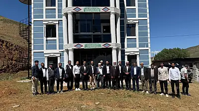 Taşlıçay'da Kur'an Kursu ve Medrese dualarla hizmete açıldı