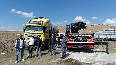 Taşlıçay'da üç tesis için kurulum başladı: İlk malzemeler ilçeye ulaştı