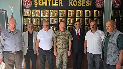 Tuğgeneral Mustafa Öztürk'ten şehit ve gazi ailelerine veda ziyareti