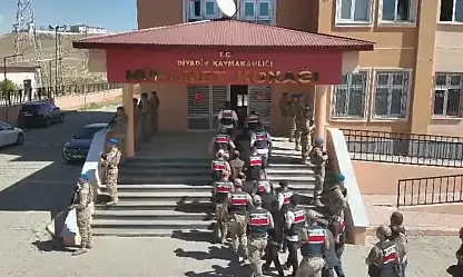 Ağrı dahil 8 ilde 9 suç örgütüne büyük operasyon: 76 şüpheli yakalandı
