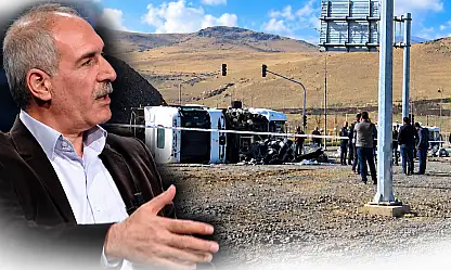 Ağrı'daki feci kazada yazar Vahdettin İnce'nin ailesi hayatını kaybetti
