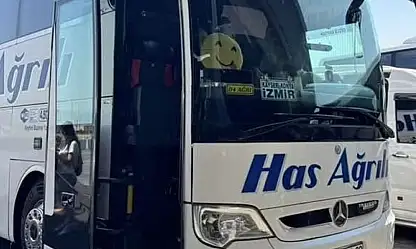 Ağrı-İzmir seferini yapan yolcu otobüsü yolcusu için güzergâh değiştirdi