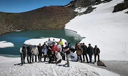 Doğaseverler Ağrı Dağı'nın saklı cennetini keşfetti