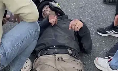 Doğubayazıt yolunda feci motosiklet kazası: 2 genç ağır yaralandı