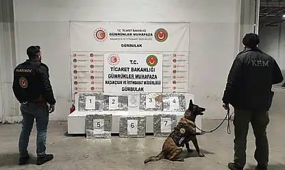 Gürbulak Gümrüğü'ne 31 milyon liralık uyuşturucu yakalandı