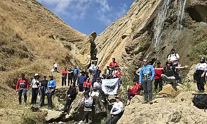 Rotaları bu kez Kaşık Şelalesi oldu