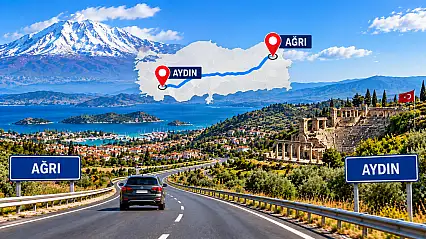 Ağrı Aydın Arası Kaç Km, Kaç Saat? Yol Tarifi, Güzergah ve Harita