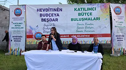 Ağrı Belediyesi Halk Toplantılarını 100. Yıl Mahallesi'nde Sürdürdü