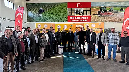 Ağrı'da 1.100 çiftçiye 550 ton buğday tohumu dağıtıldı